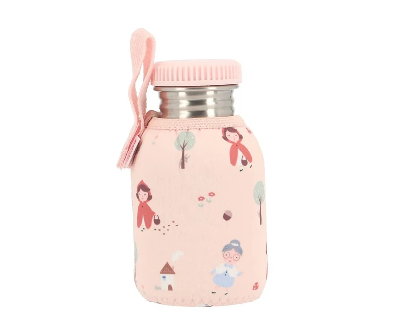 Botella Acero Funda Little Red 350ml