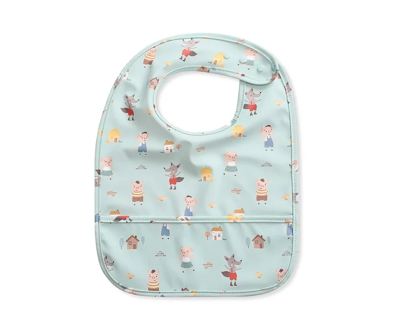 Babero Impermeable The Three Little Pigs