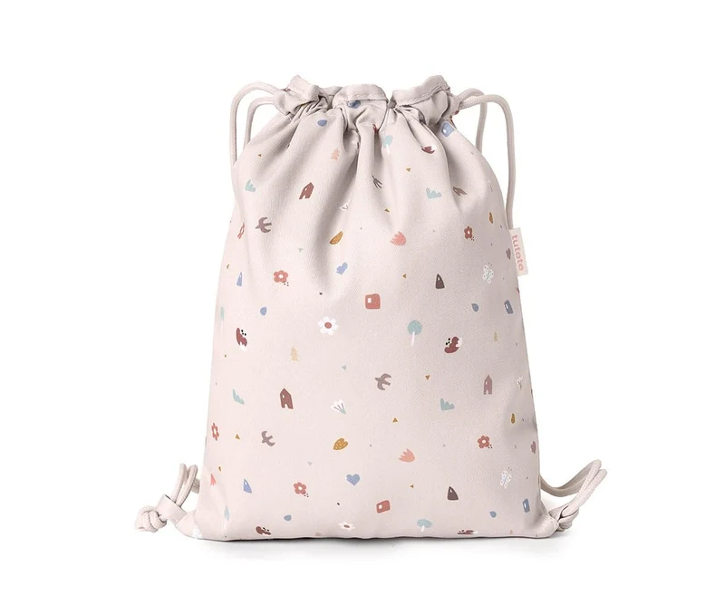 Mochila Saco Tela Geometric Nature