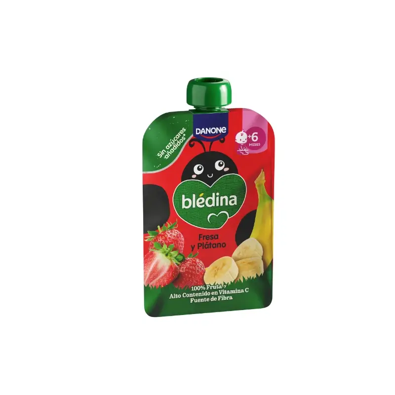 Bledina Pouch Platano Fresa 100G