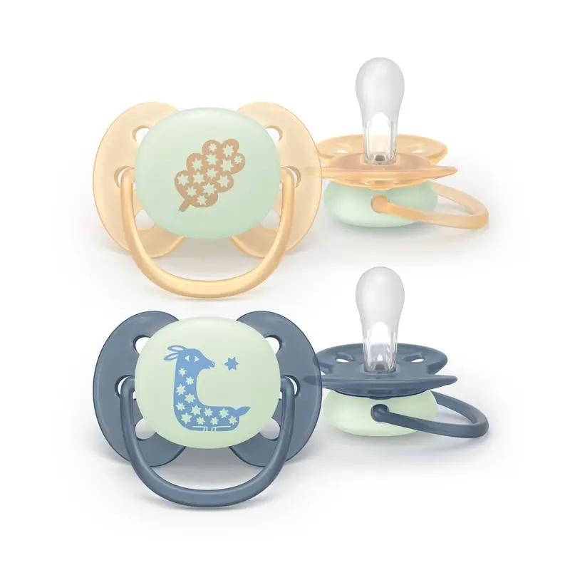 Avent 2 Chupetes Ultra Soft Nocturno