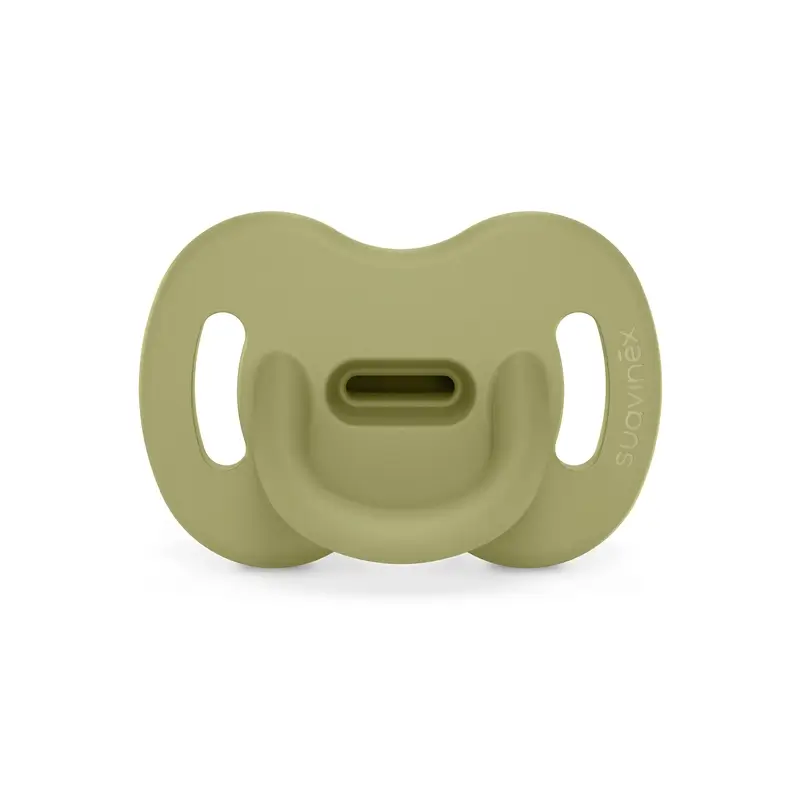 Suavinex Chupete Todo Silicona Fisiológico Sx Pro, 6/18 Meses, Turtle Green