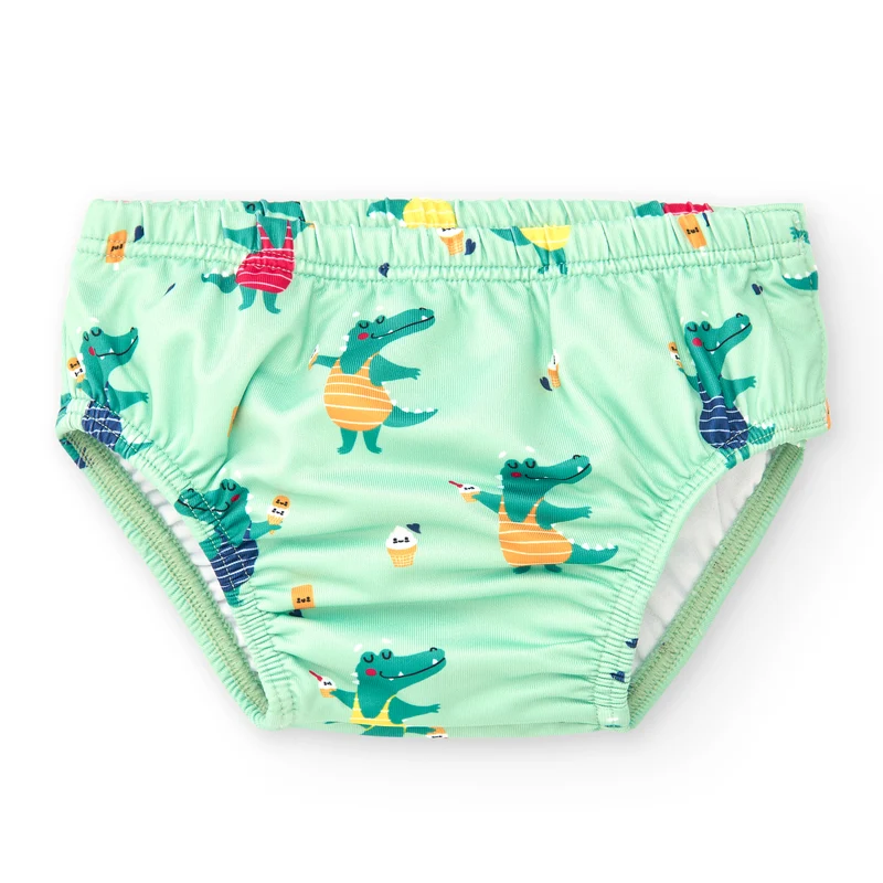 Bañador pañal · Cocodrilos