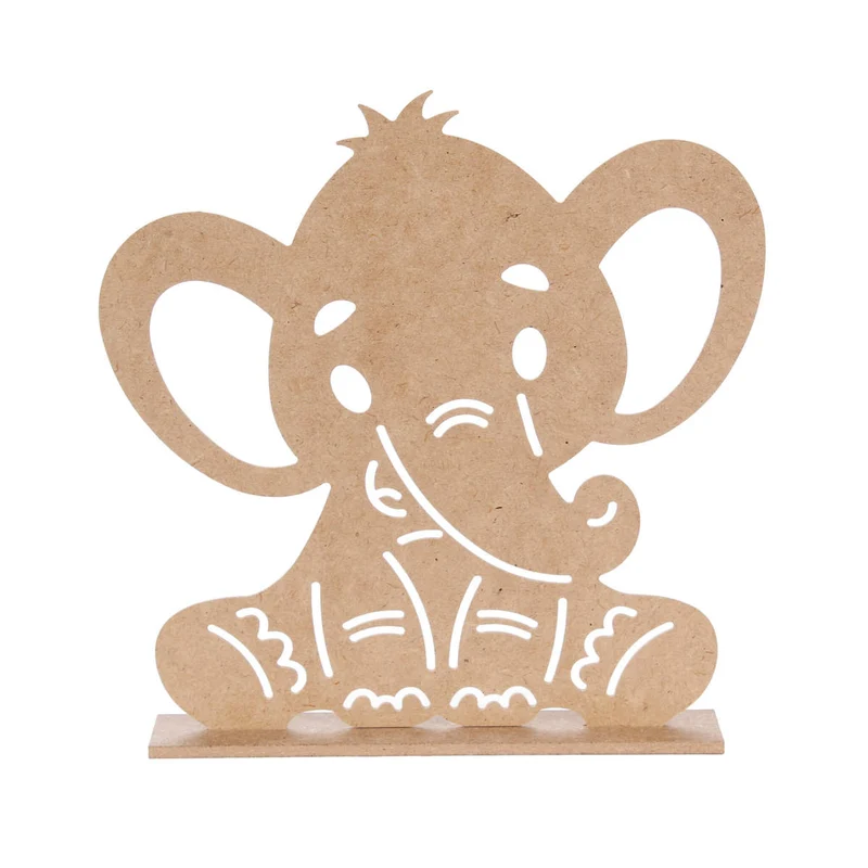 Art.792 Elefante Con Base 25x25x8cm 1pz