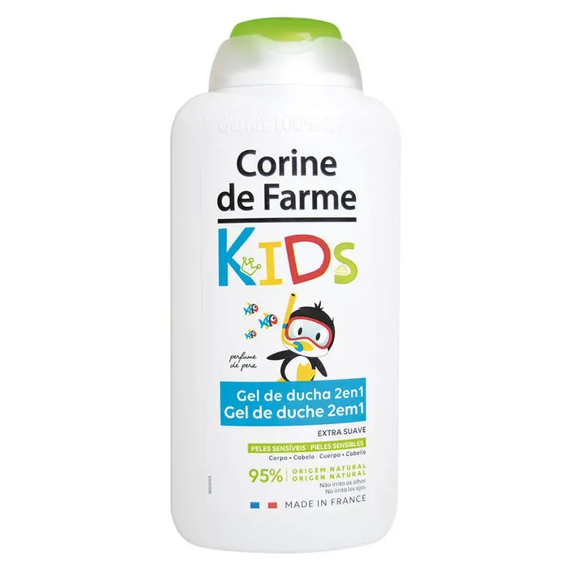 Corine De Farme Gel De Ducha Kids 2 En 1 Pera, 300 ml