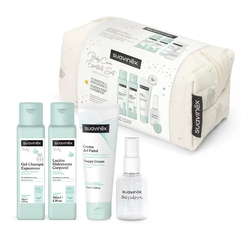Suavinex Neceser Bebés Viaje De Tela, Beige