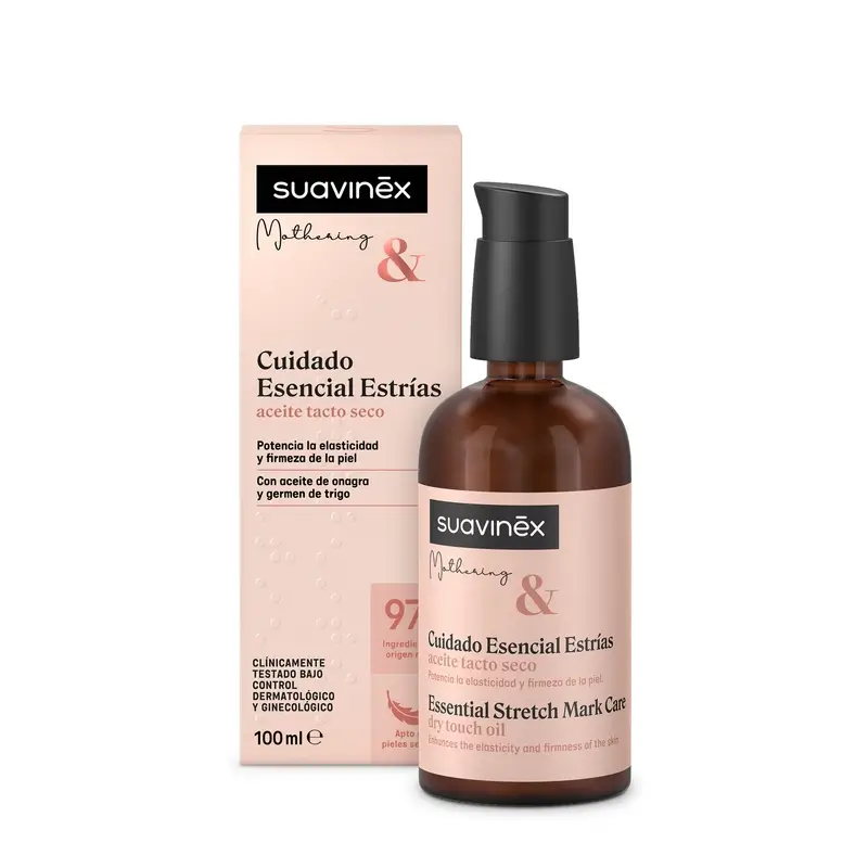 Suavinex Aceite Antiestrías Embarazo, 100 Ml