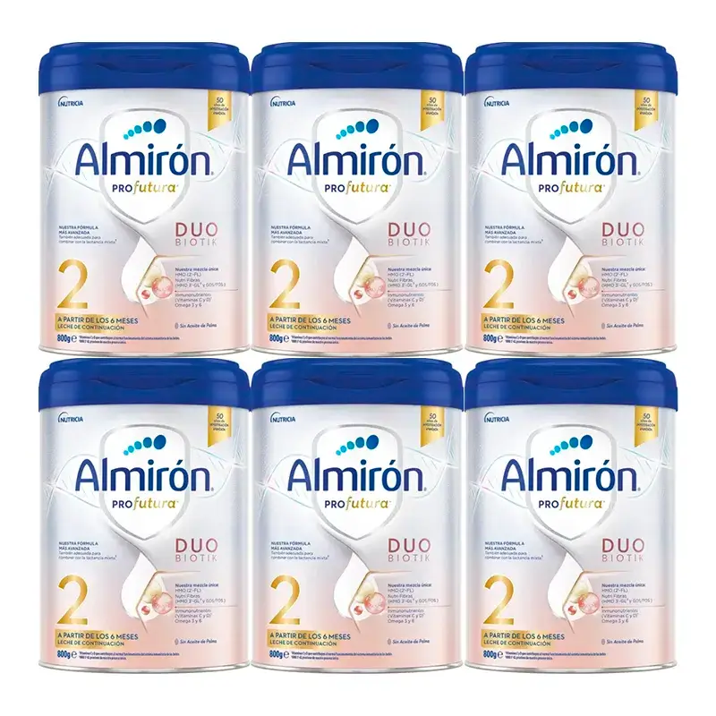 Almirón Profutura Duobiotik 2, Pack 6 x 800 gr