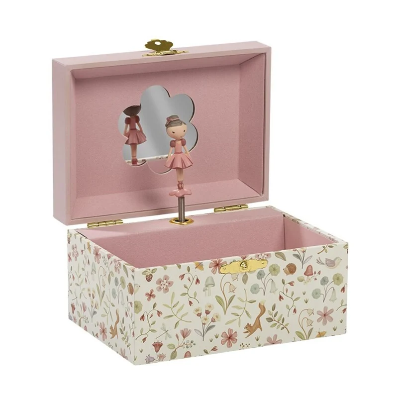 Caja de Música Joyero Rosa Fairy · Little Dutch