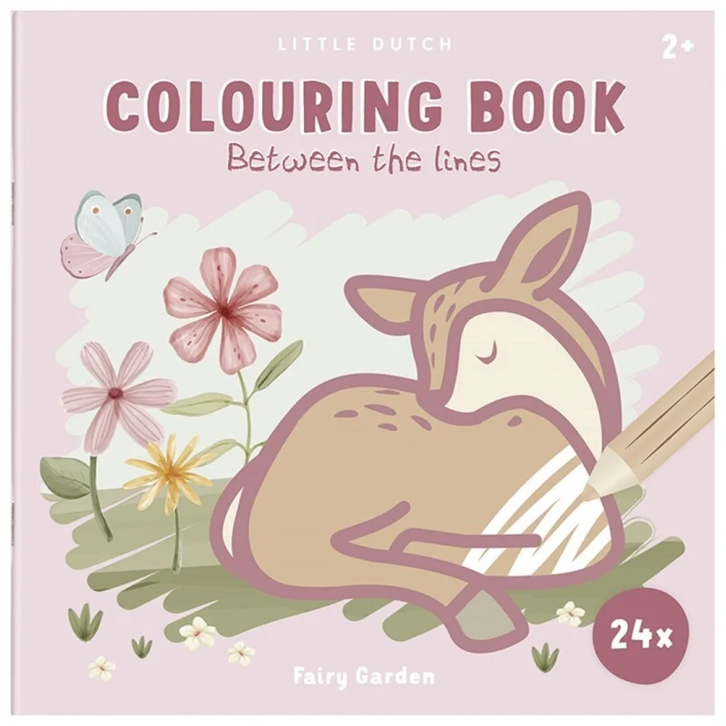 Libro para colorear Fairy Garden · Little Dutch