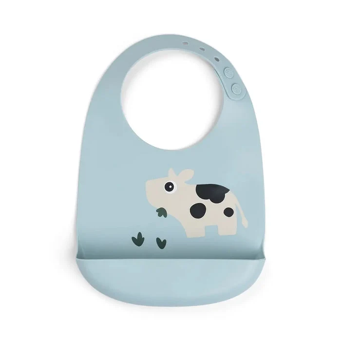 Babero silicona Dotti Blue · Done by Deer