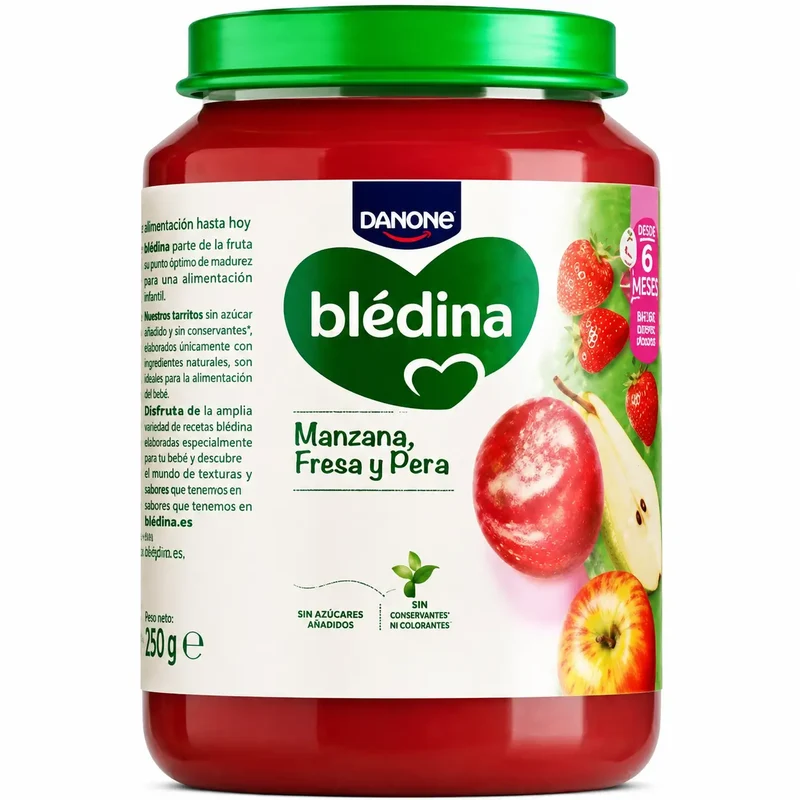 Bledina Tarr. Fresa Manzana 200G