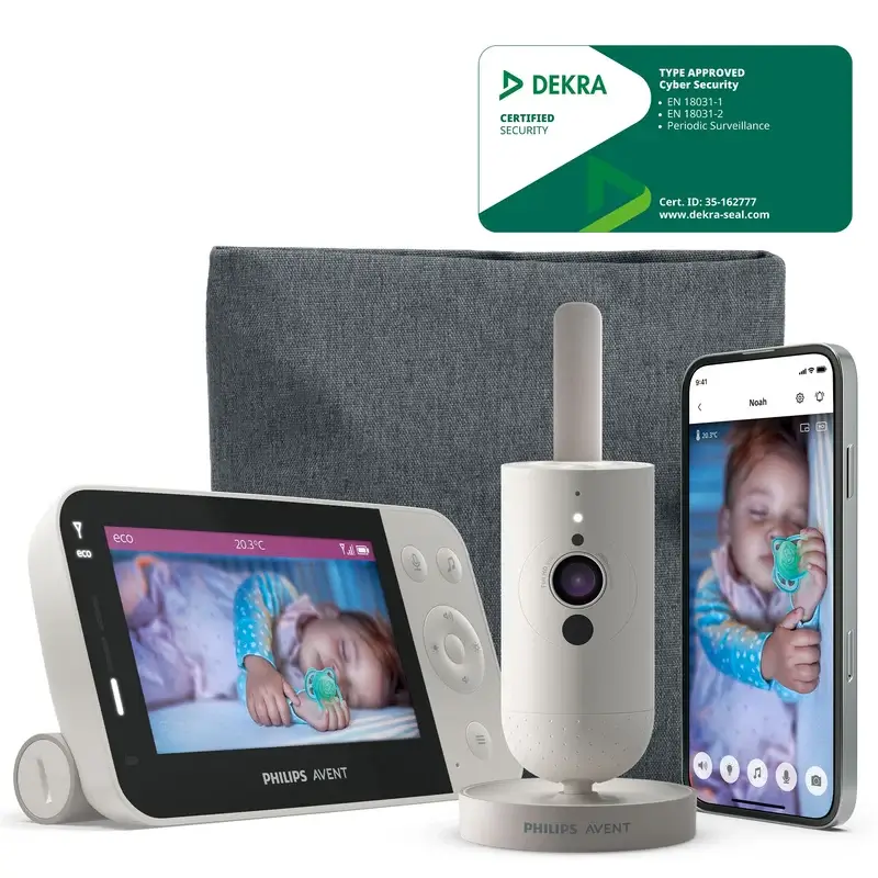 Philips Avent Vigilabebés Con Vídeo, Pantalla 2,7'', Visión Nocturna, unidades 1