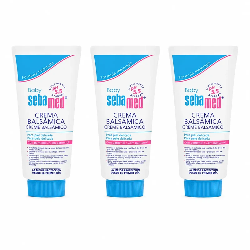 Sebamed Baby Crema Balsamica 300 Ml , pack 3