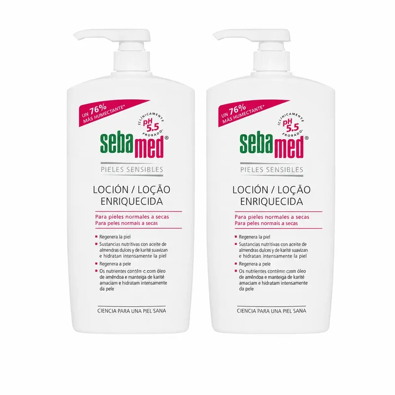 Sebamed Loción Enriquecida 1000 Ml , pack 2