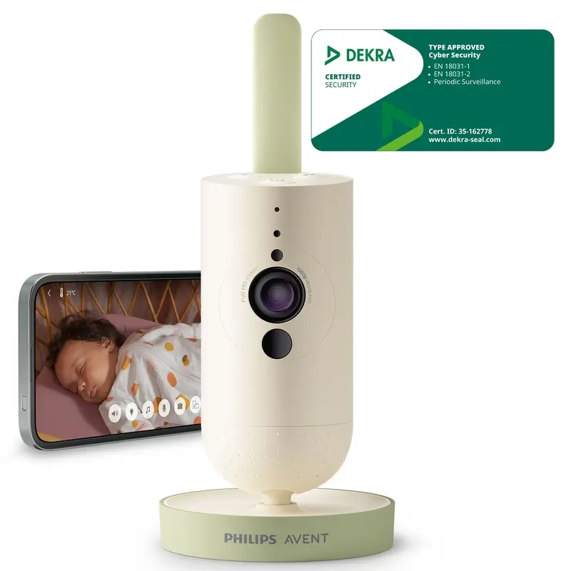 Philips Avent Vigilabebés Con Audio Dect, Alcance 330M, unidades 1