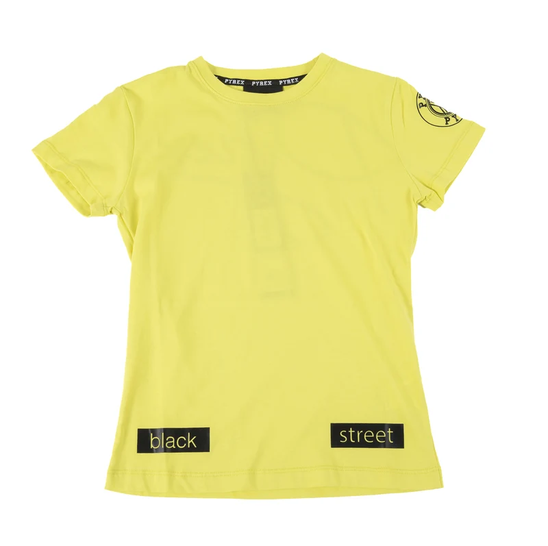 T-Shirt Bambino Scritta Corsivo