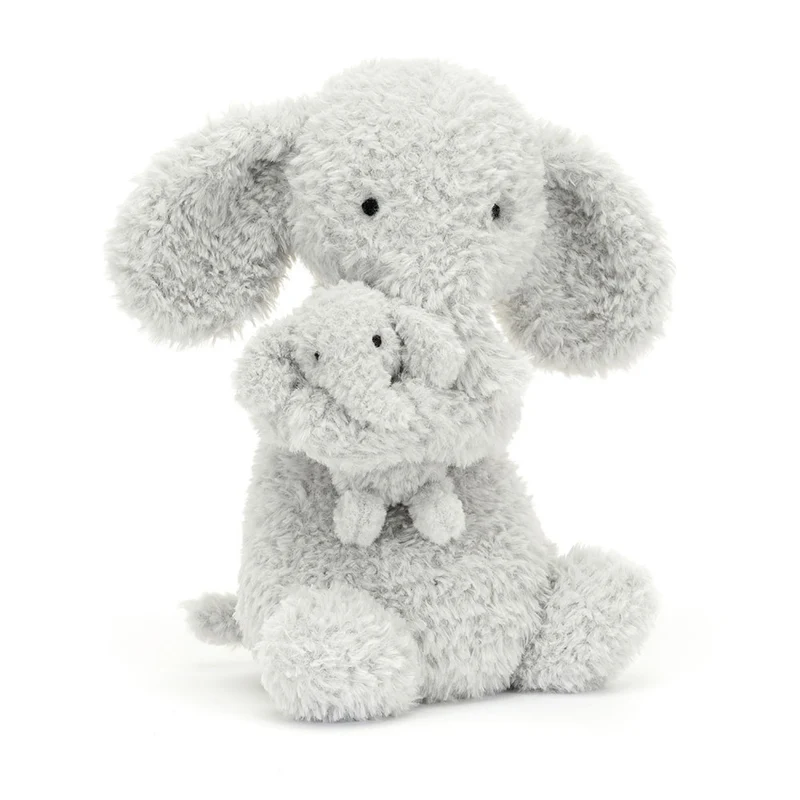 Huddles Grey Elephant · Jellycat