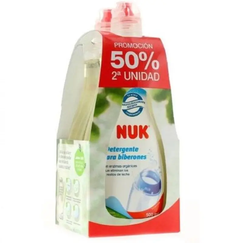 Nuk Liquido Limpiabiberones Promo , 2 unidades