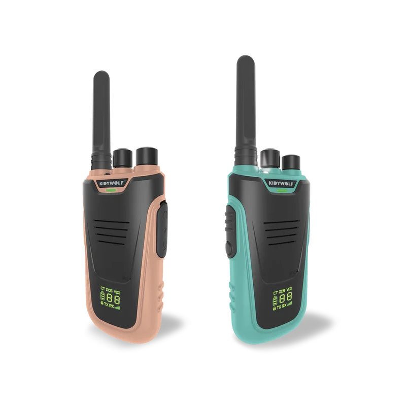Walkie Talkies Kidytalk Natural-Cyan · Kidywolf