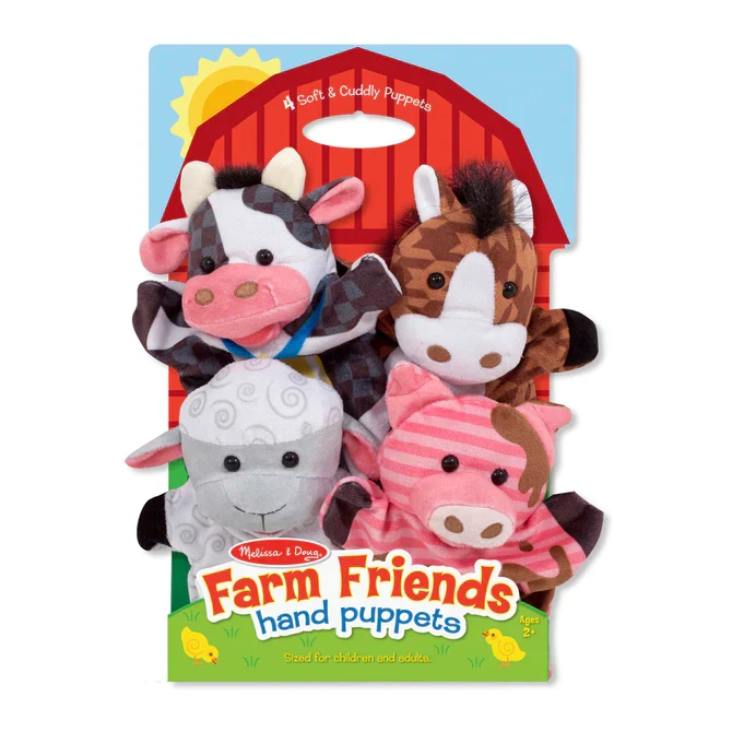 Títeres amigos de la granja · Melissa & Doug