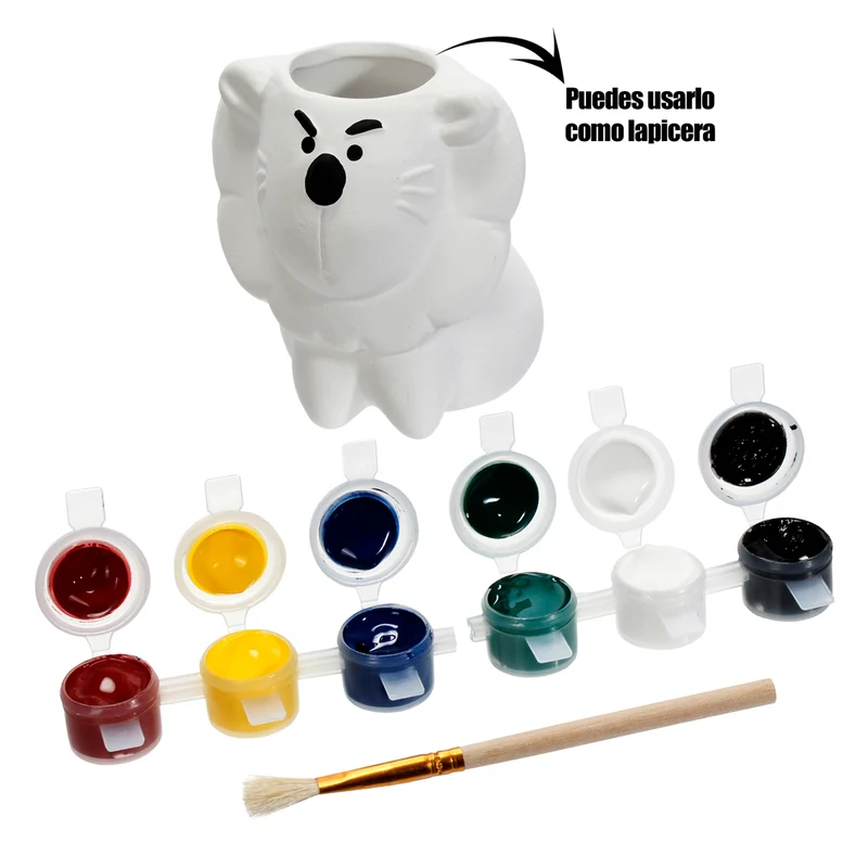 Art.11992 Kit Figura Cerámica para Pintar 8.5x7cm (aprox cada figura) 1pz