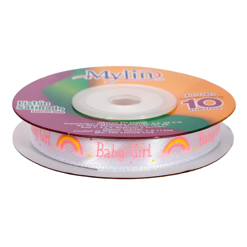 Art.11921 Liston Satin Baby 10mmx10m