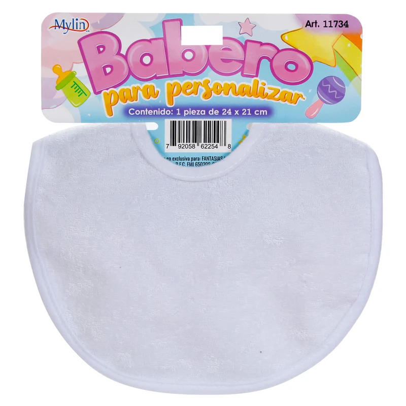 Art.11734 Babero 24x21cm 1pz