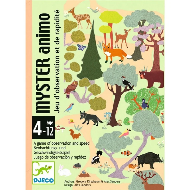 Cartas Myster Animo · DJECO