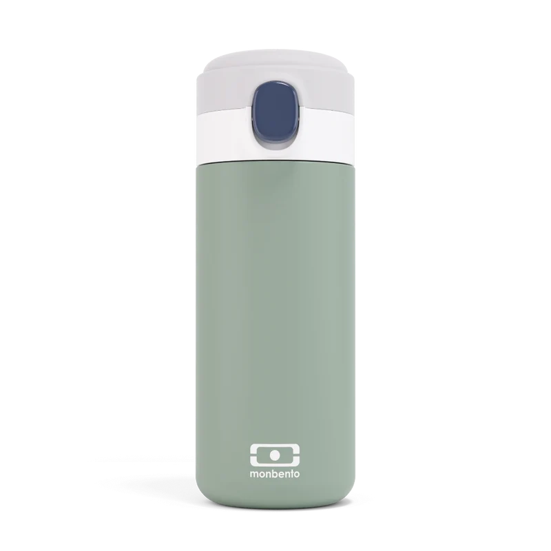 Botella de Acero Térmica Pop Green · Monbento