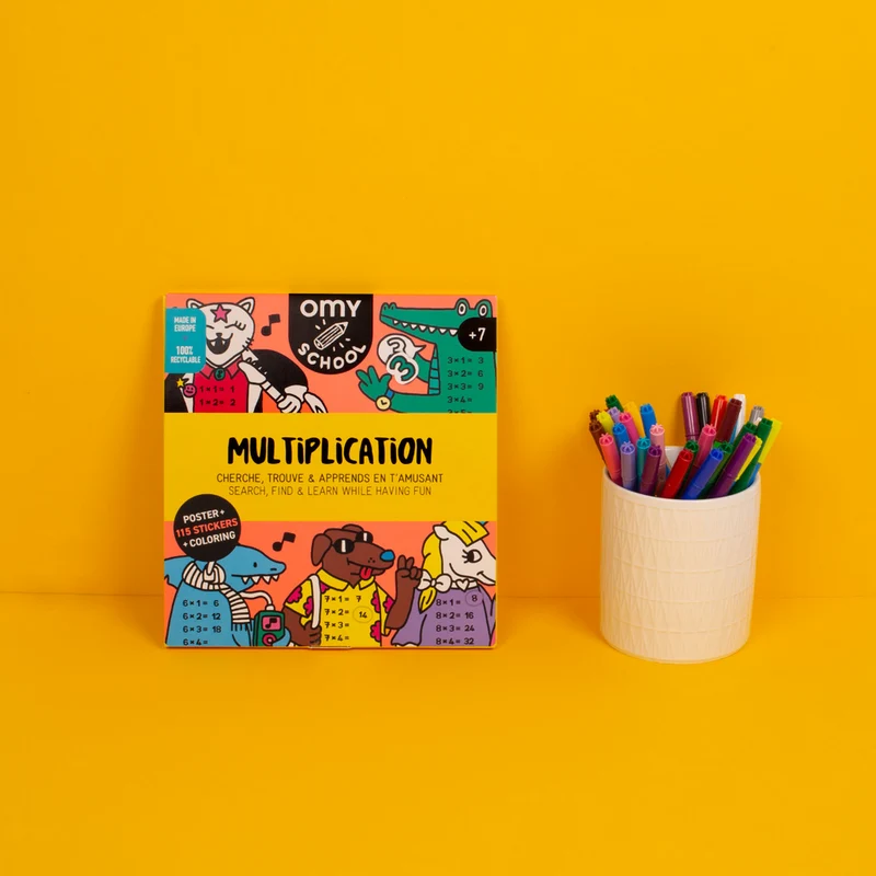 Poster XL Multiplicaciones · OMY